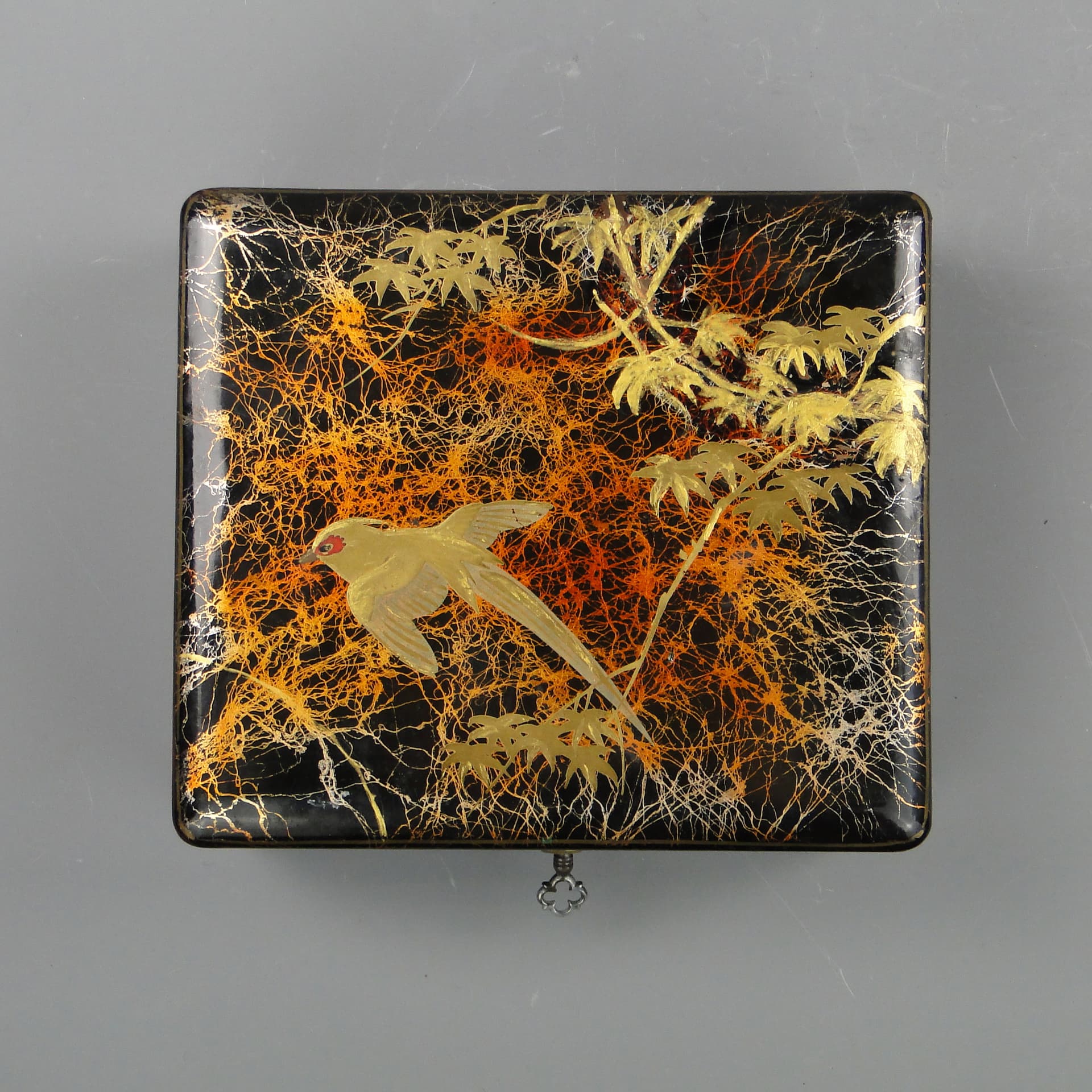 Oriental Box, black lacquer, wood, Japan, 1920s. - 60610