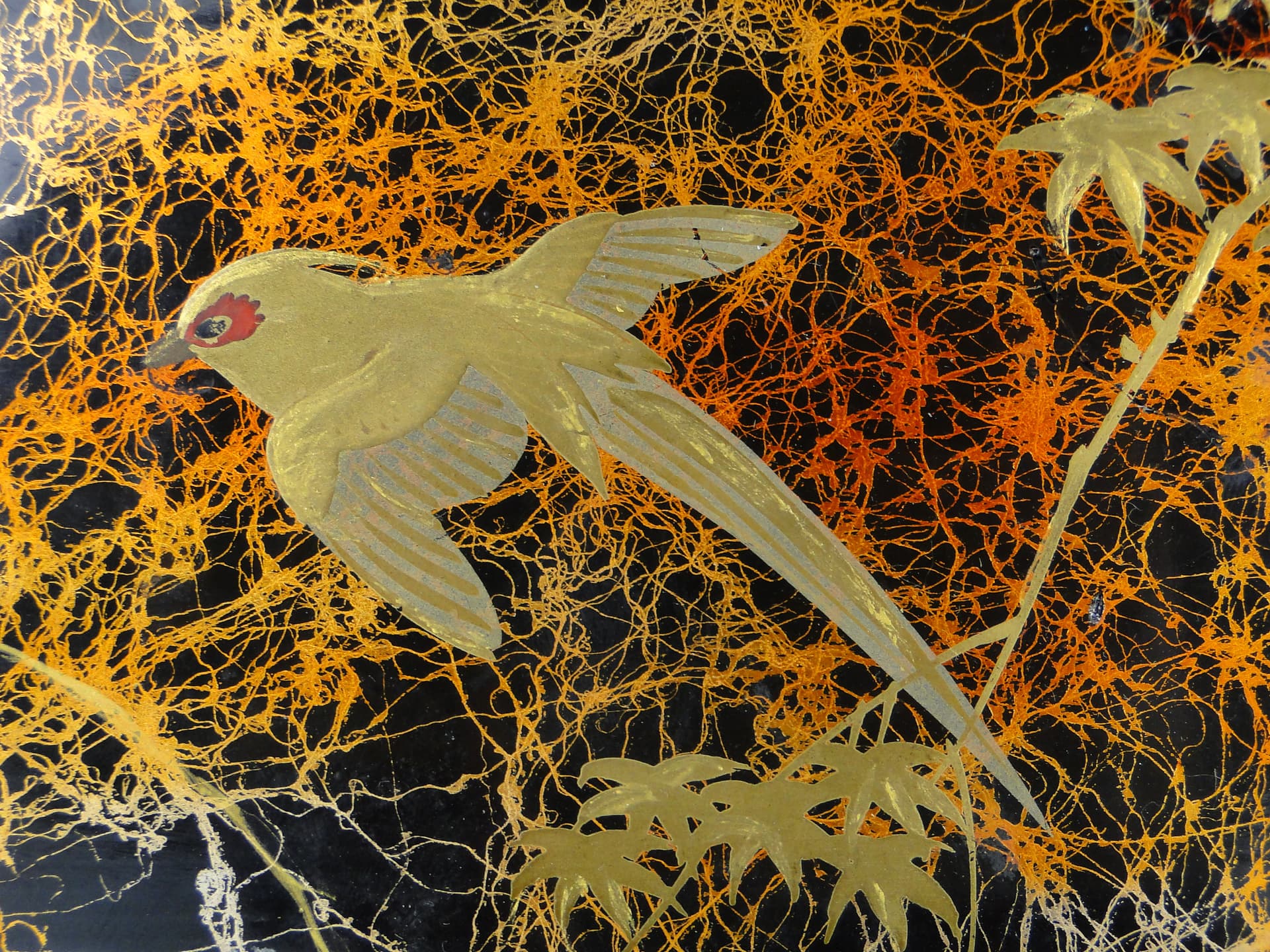 Oriental Box, black lacquer, wood, Japan, 1920s. - 60613