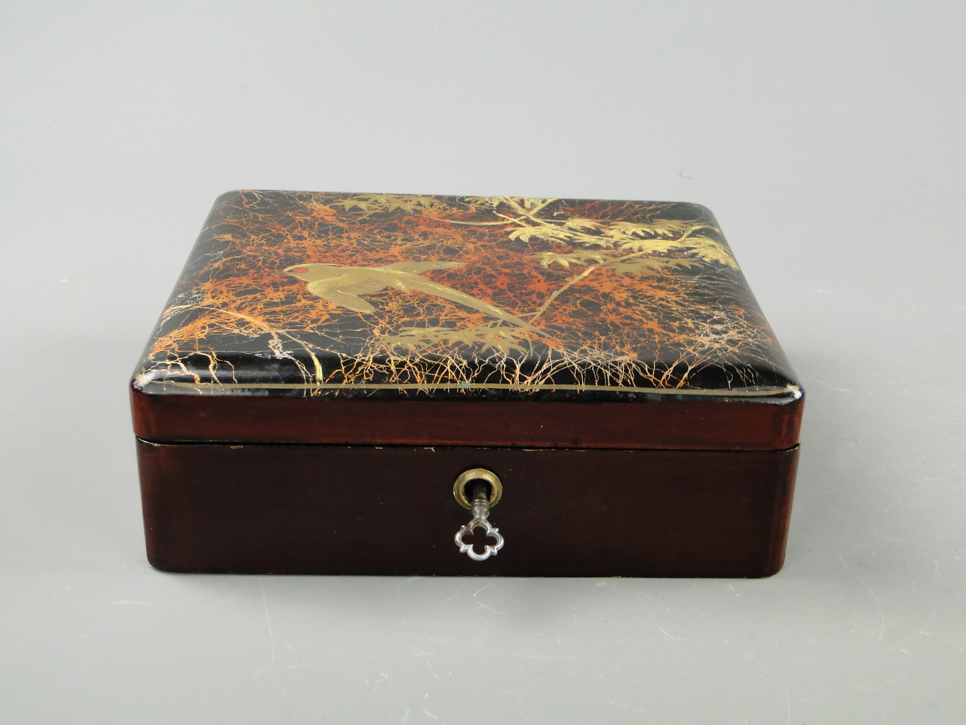 Oriental Box, black lacquer, wood, Japan, 1920s. - 60607