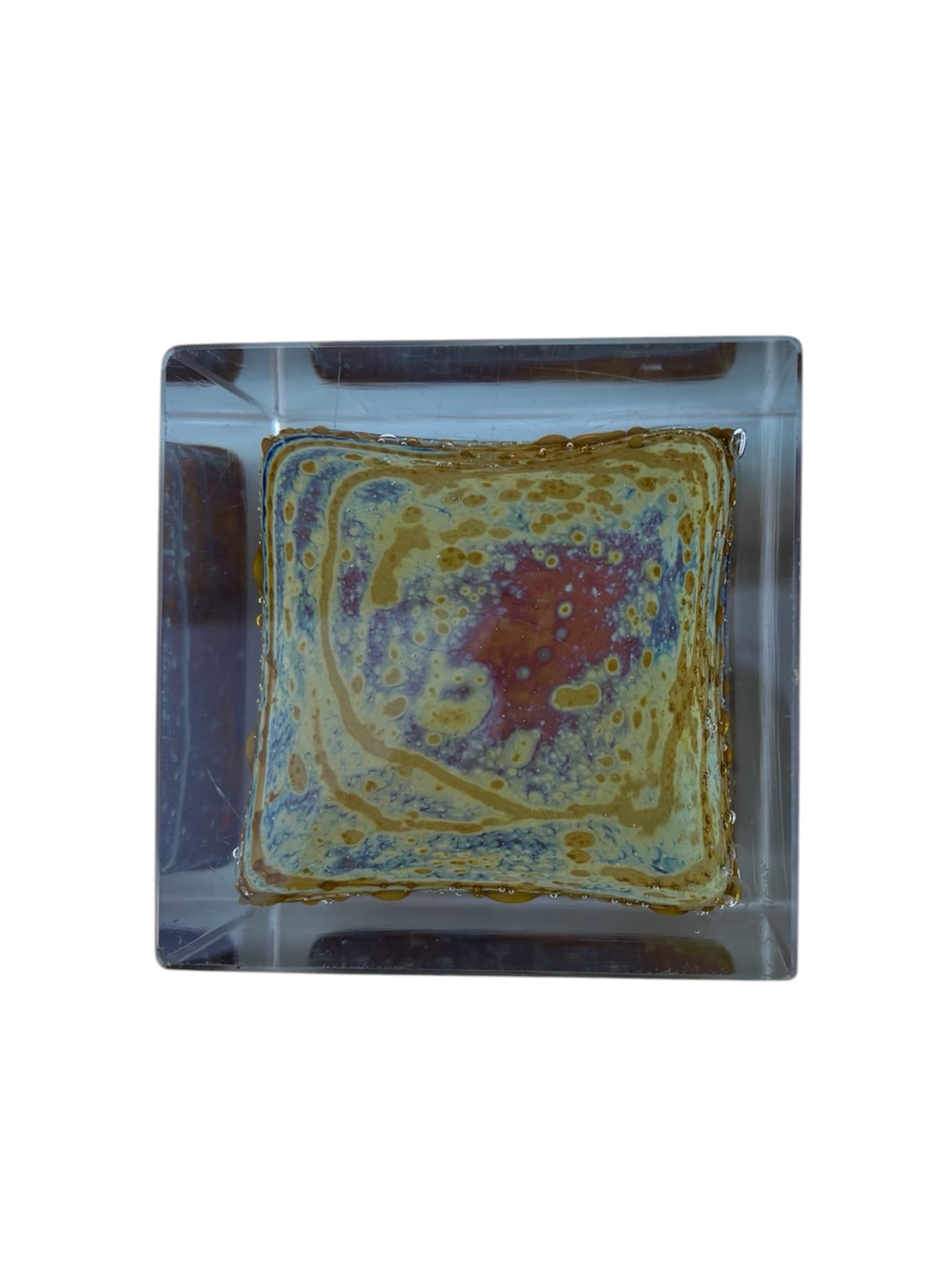 Szkło artystyczne, proj. Ivo Rozsypal, sygn. Exbor, Czechy, lata 80. XX w. - 60992