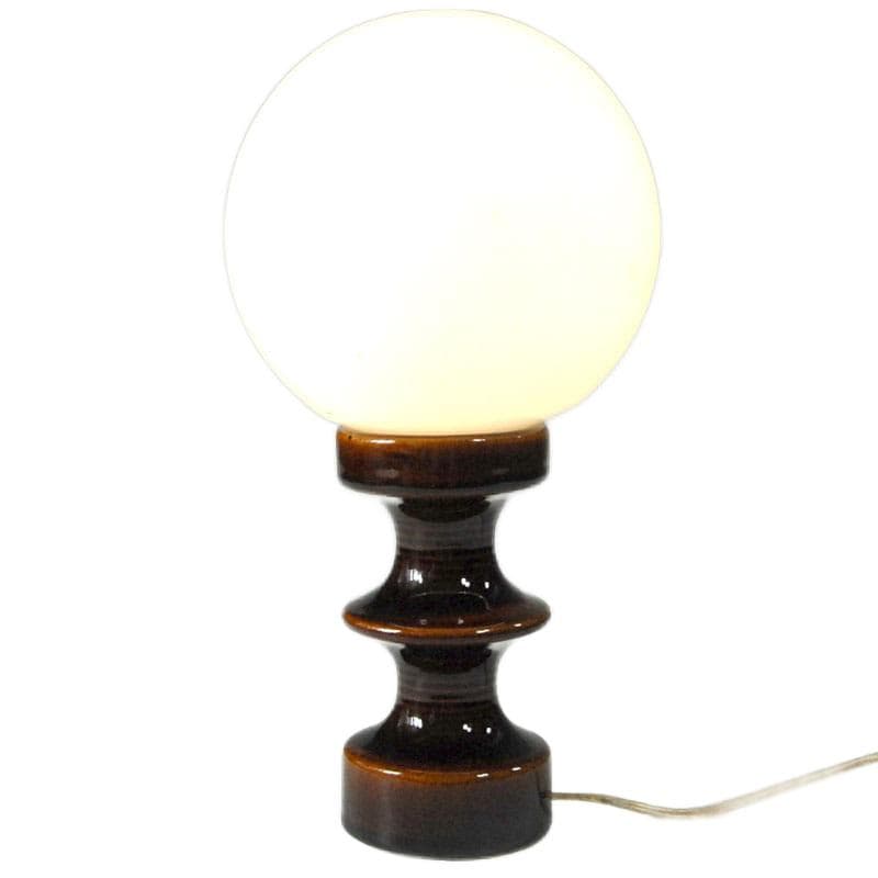 Dark Brown Table Lamp, by C. Zalloni for Steuler, Germany, 1960s - 5378