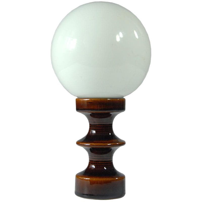 Dark Brown Table Lamp, by C. Zalloni for Steuler, Germany, 1960s