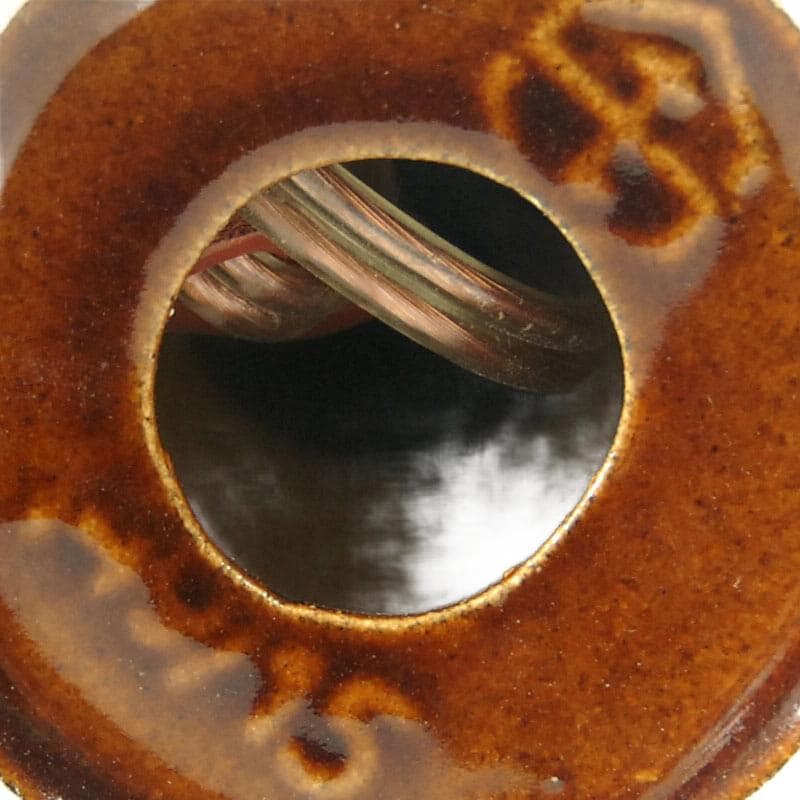 Dark Brown Table Lamp, by C. Zalloni for Steuler, Germany, 1960s - 5384