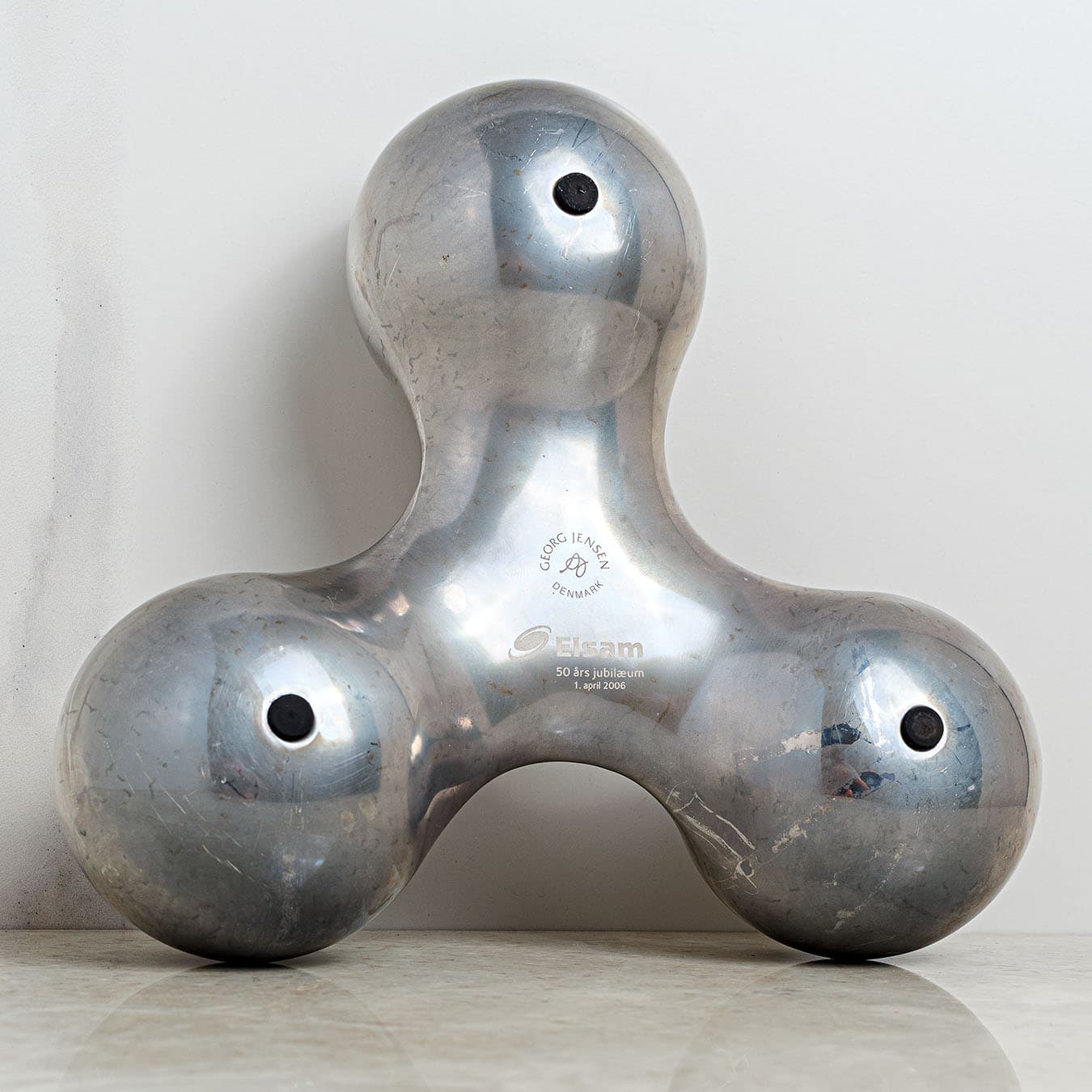 Świecznik aluminiowy, Georg Jensen, Dania - 61004