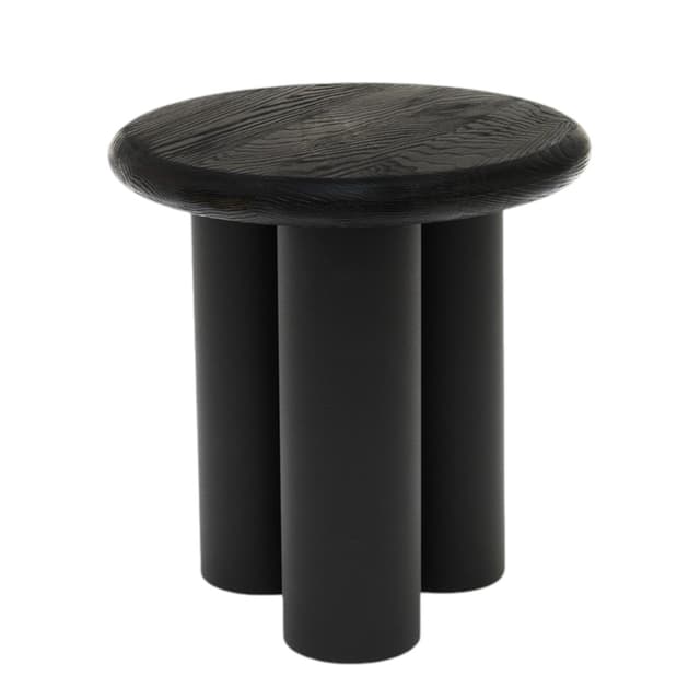 Stolik pomocniczy Ø40x41 cm dąb czarny Object062, NG Design - WYMIARY