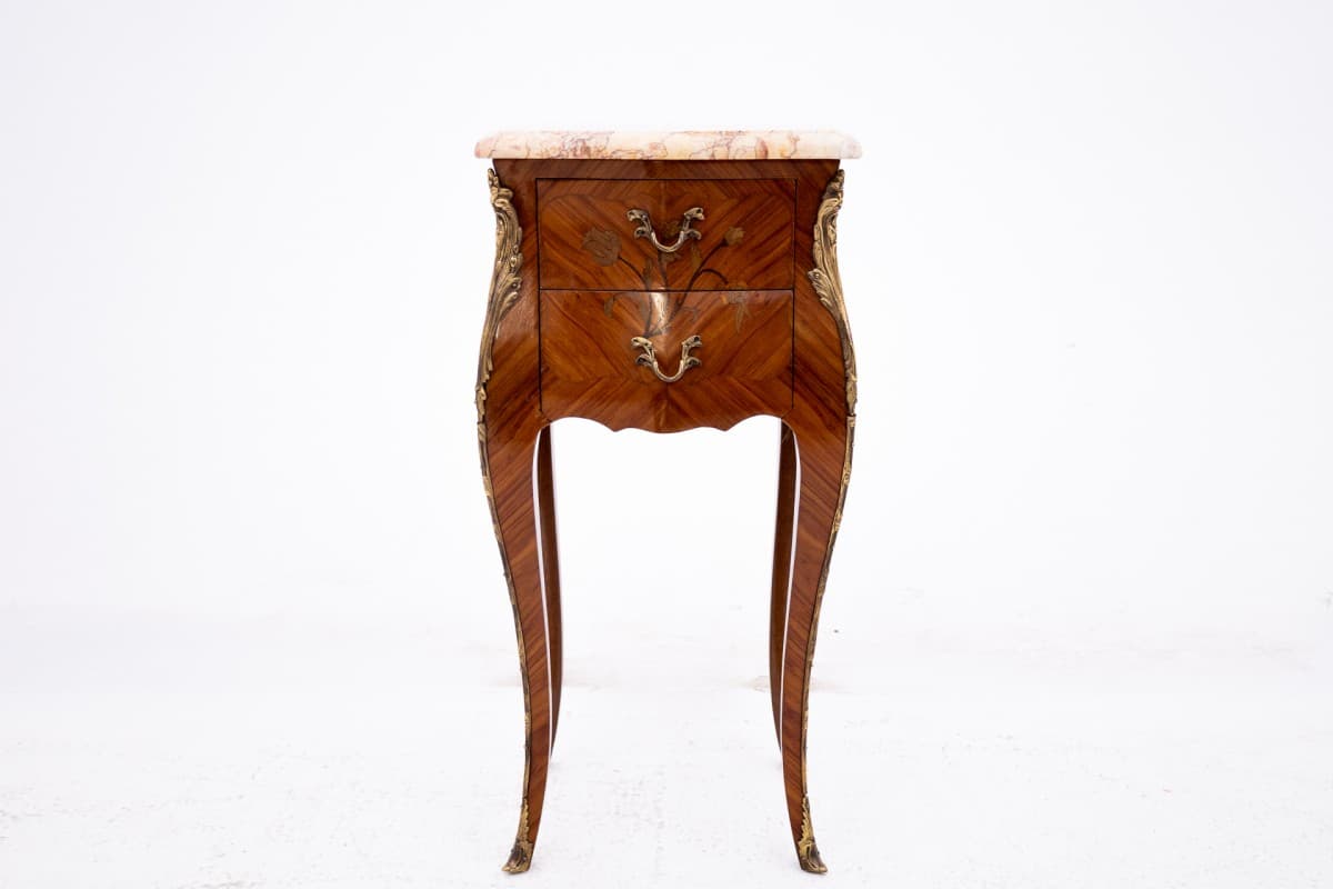 Walnut Nightstands, France, 1920s - 191481