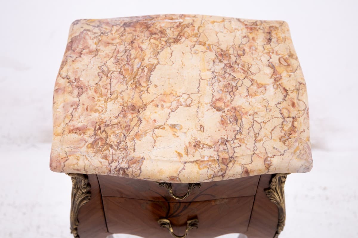 Walnut Nightstands, France, 1920s - 191485