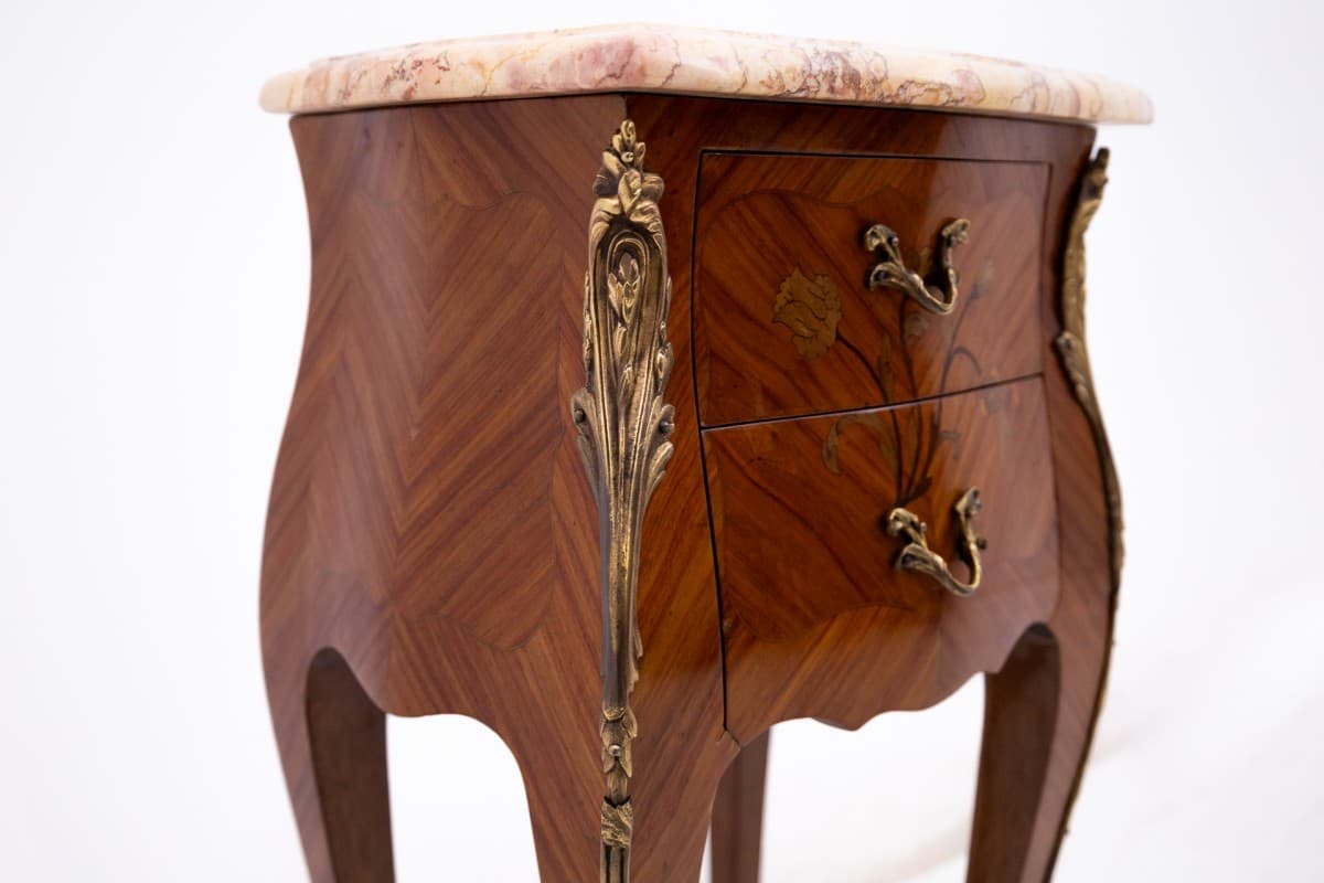 Walnut Nightstands, France, 1920s - 191487