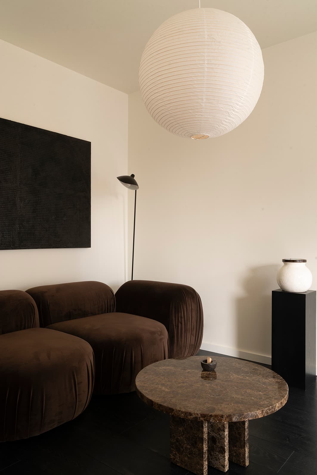 Sofa modułowa welwet Brown 290 cm Object085, NG Design - 61816