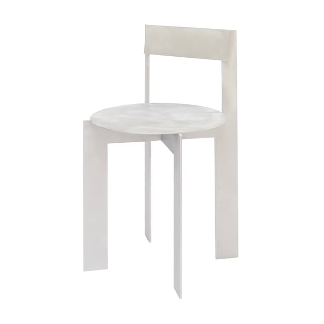 Krzesło szczotkowane aluminium Object111, NG Design - WYMIARY