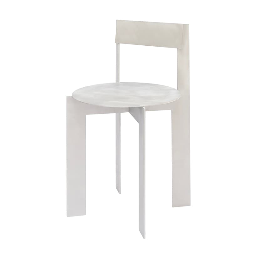 Krzesło szczotkowane aluminium Object111, NG Design