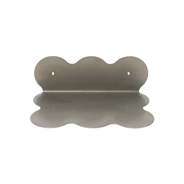 Półka stalowa o falistym kształcie stalowa Object95, Ng Design - WYMIARY