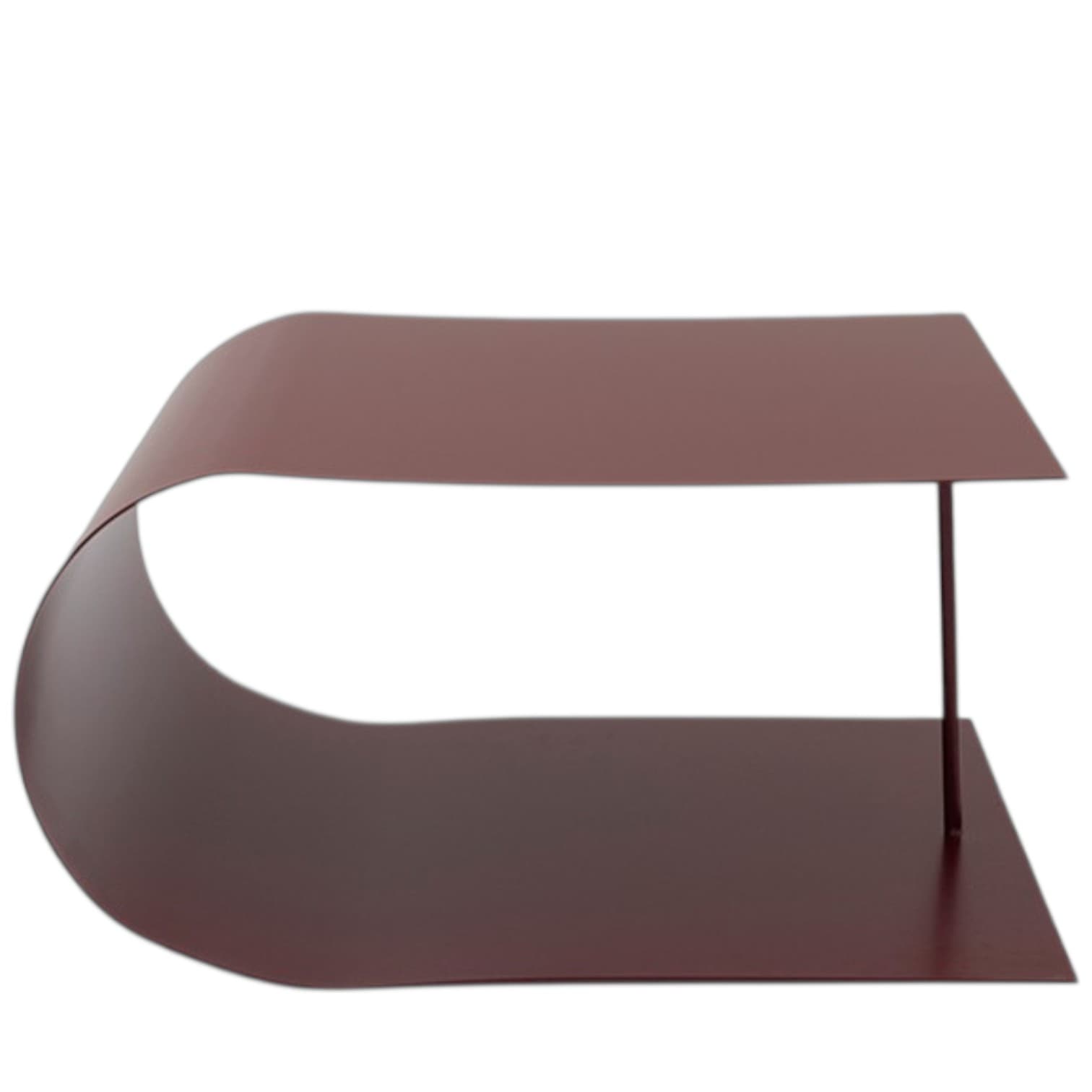 Stolik kawowy stal bordo Object054, NG Design