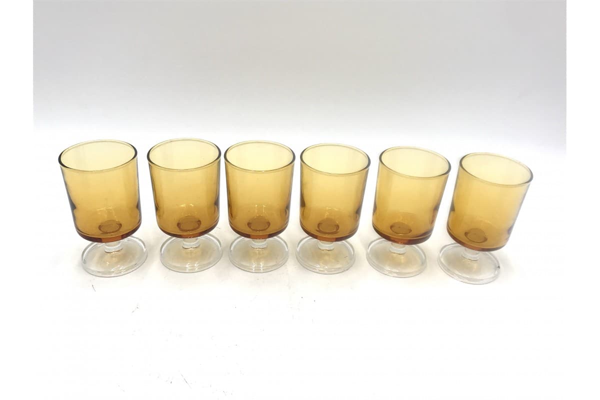 Karafka z 6 kieliszkami, Francja, lata 60. - 62658