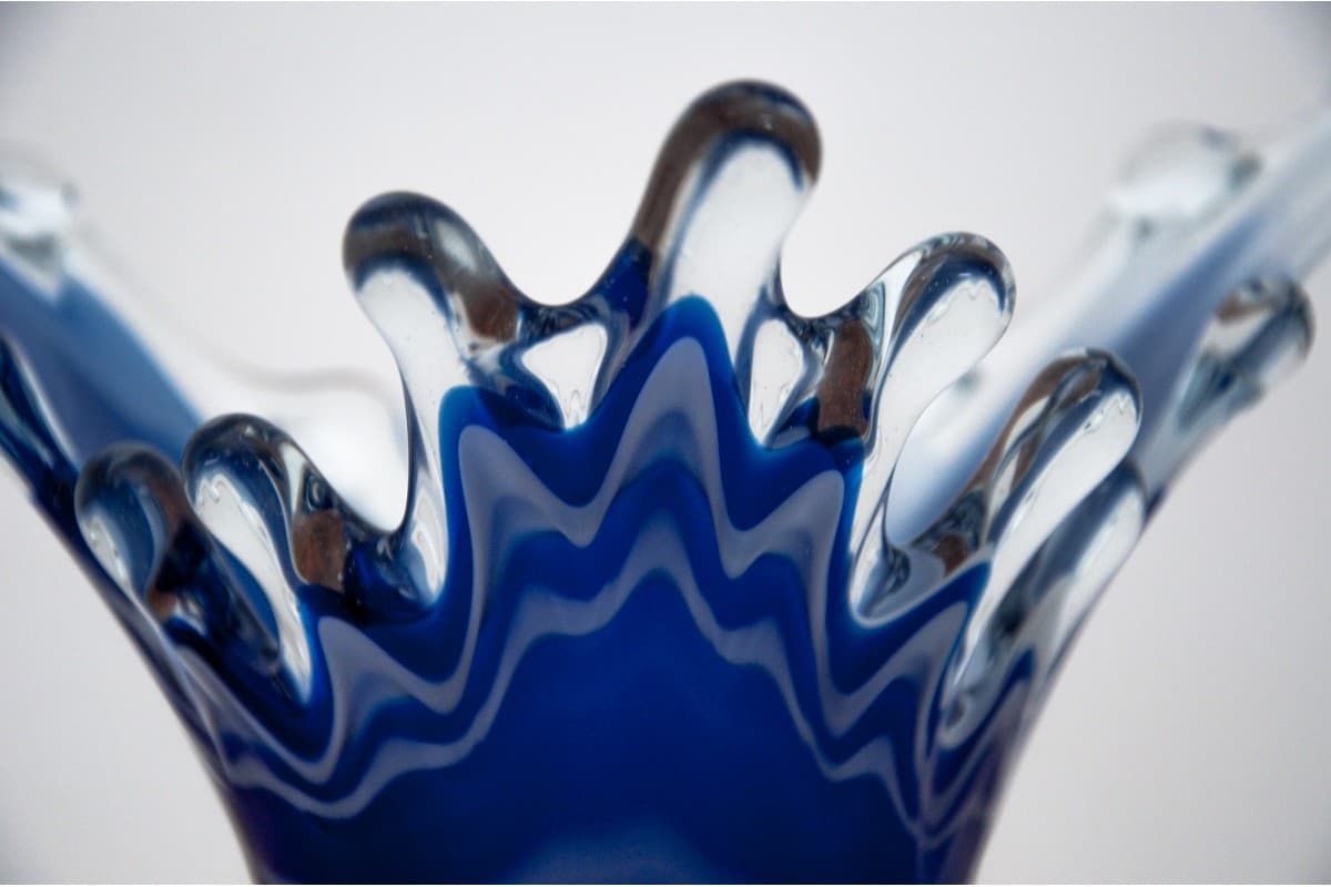 Patera ze szkła artystycznego, lata 70. - 62750