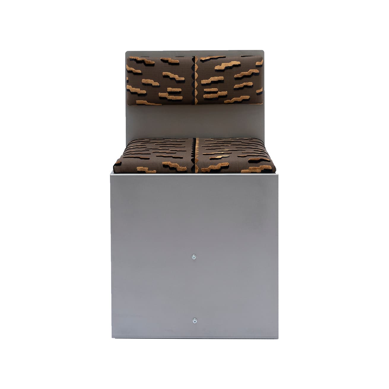 Krzesło stalowe w tkaninie Dedar Tiger Beat Object086, NG Design - 62821