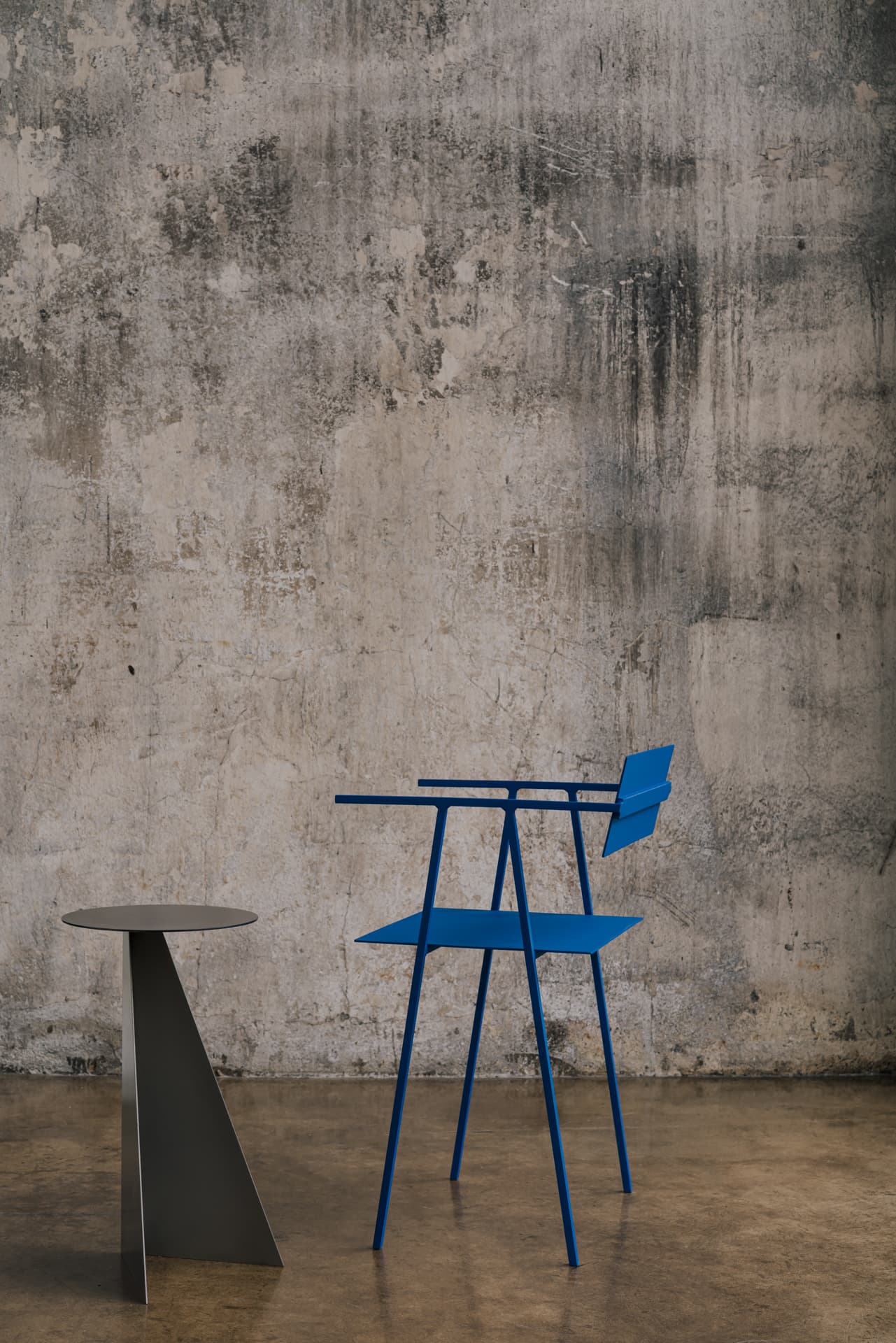 Stolik pomocniczy stalowy Object084, NG Design - 62835