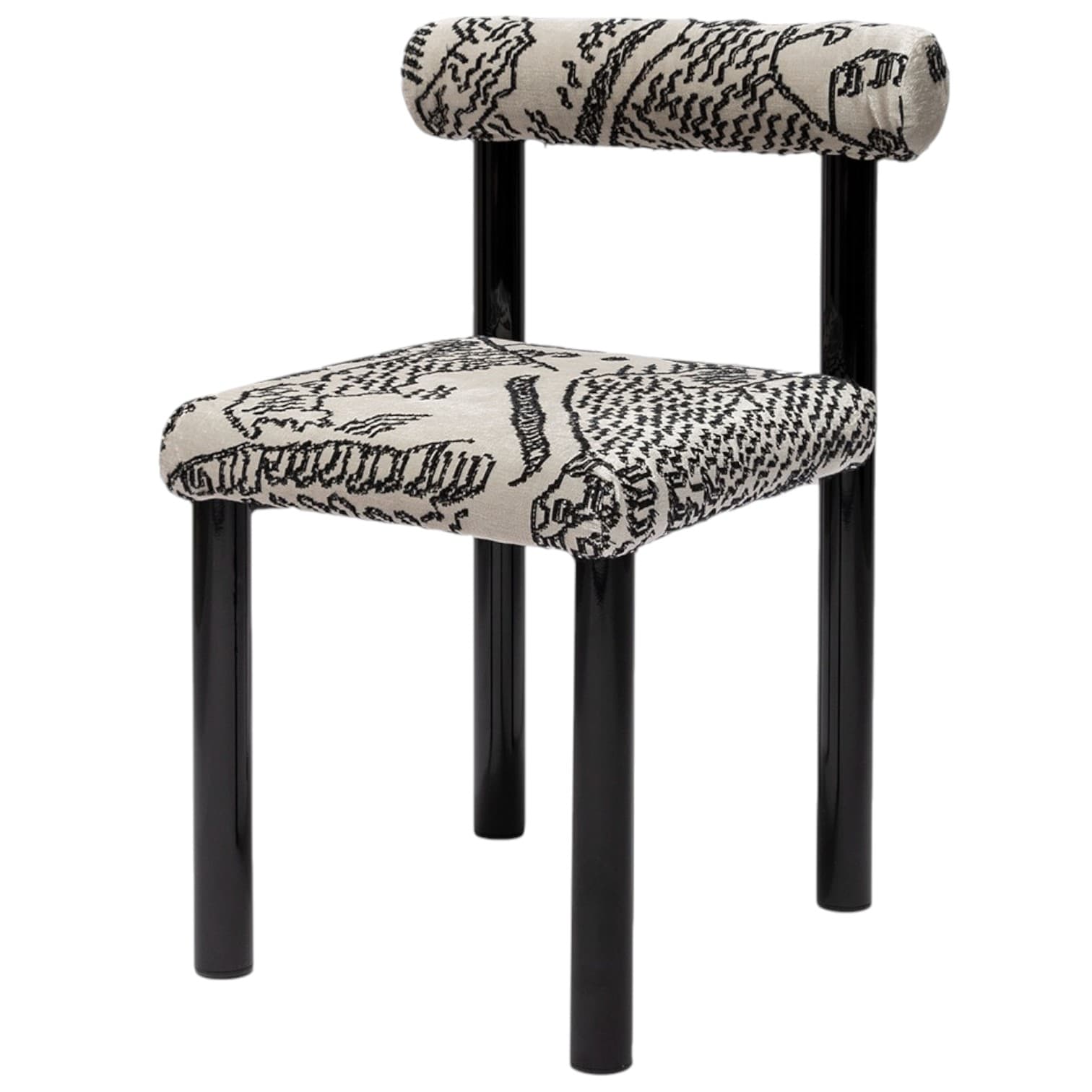 Krzesło tapicerowane tkanina Dedar Object080 NG Design