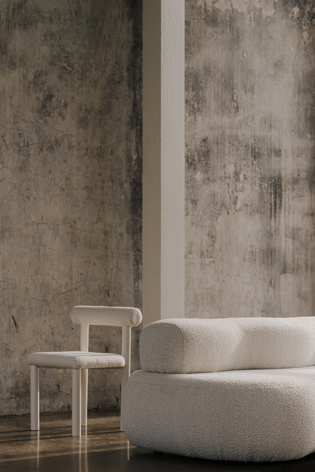 Krzesło tapicerowane białe Object080 NG Design - 62946