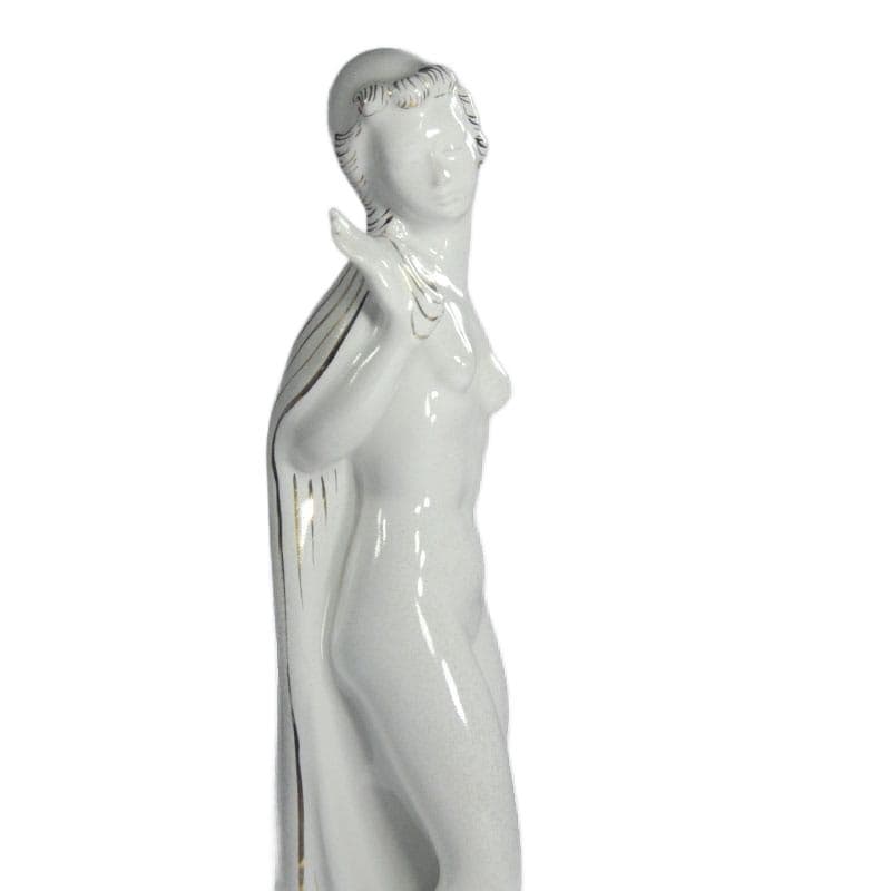 Biała ceramiczna rzeźba, Comas, Włochy, lata 50. - 5482