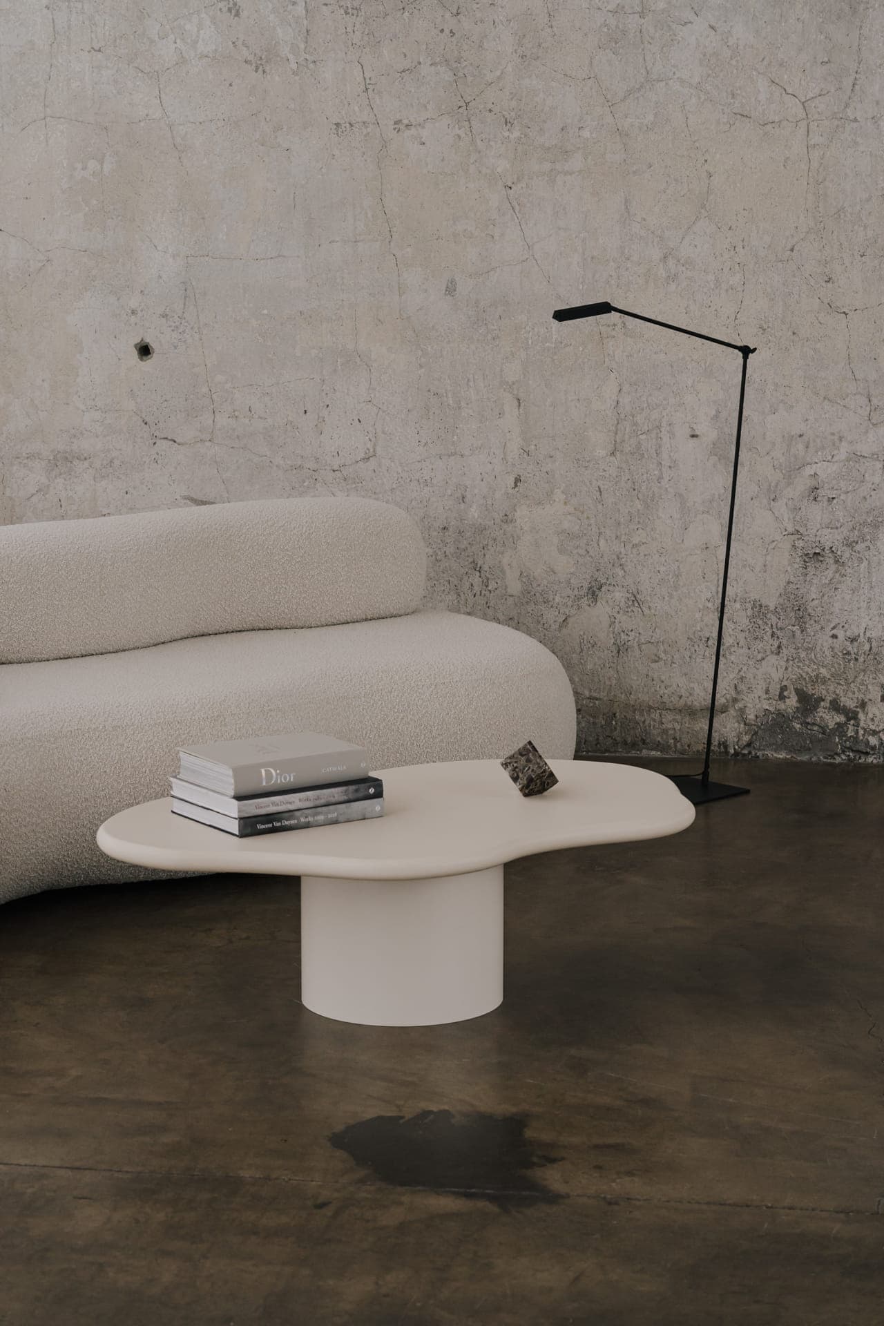 Stolik kawowy mdf biały object074, NG Design - 63052