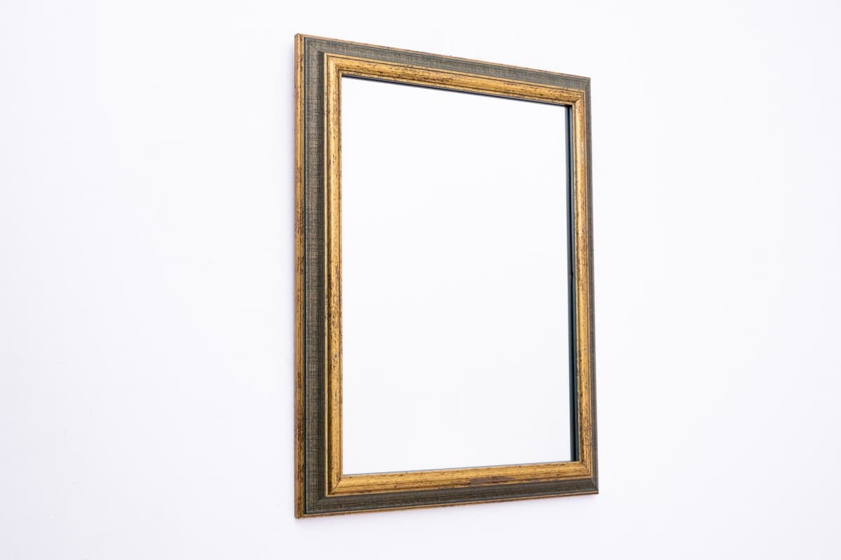 Złocone lustro, Francja, lata 60. - 50310