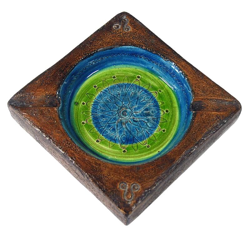 Ceramiczna popielnica, proj. A. Londi dla Bitossi, Włochy, lata 60.