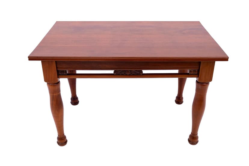 Mahoniowy stół secesyjny, Polska, lata 20.