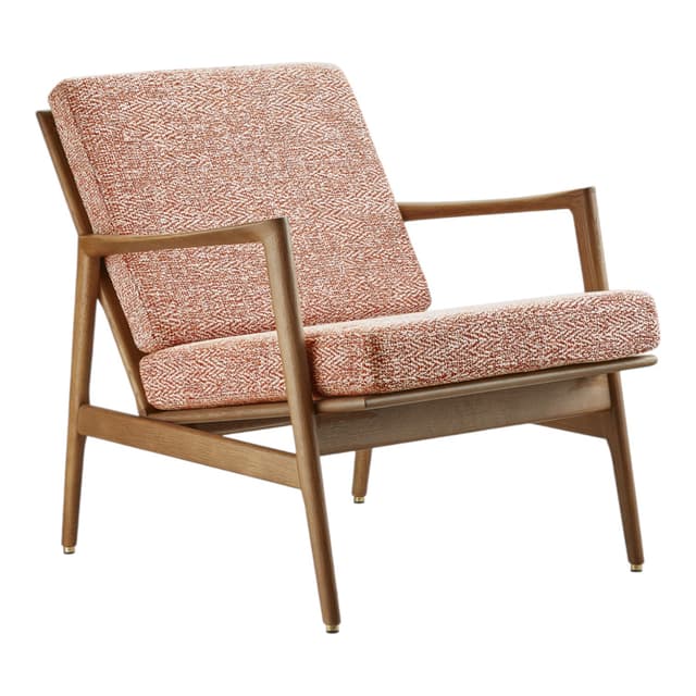 Stefan Armchair 70x79x76 cm oak red Braid Sierra fabric, , - DIMENSION