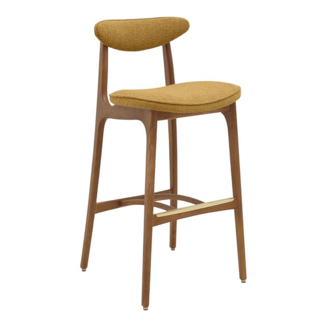 Krzesło barowe 200-190 M/75 Boucle Mustard, jesion 03 Dark, 366 Concept - WYMIARY