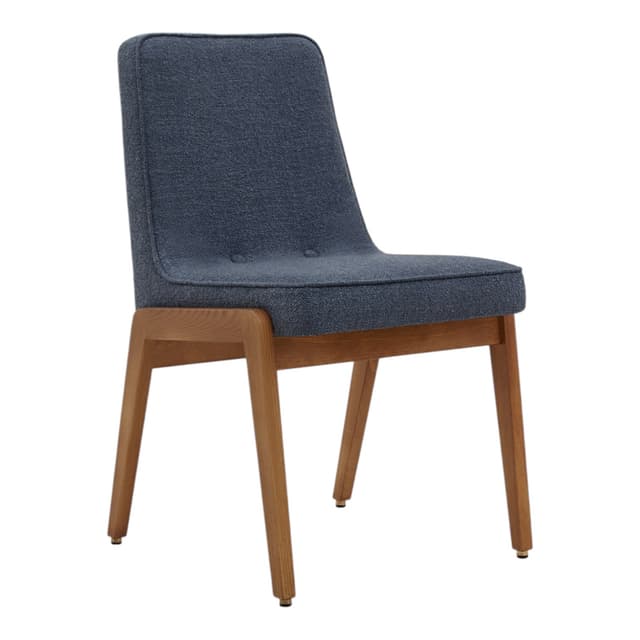 Krzesło 200-125 VAR, Boucle Denim 03 Dark, jesion, proj. J. Chierowski, 366 Concept - WYMIARY