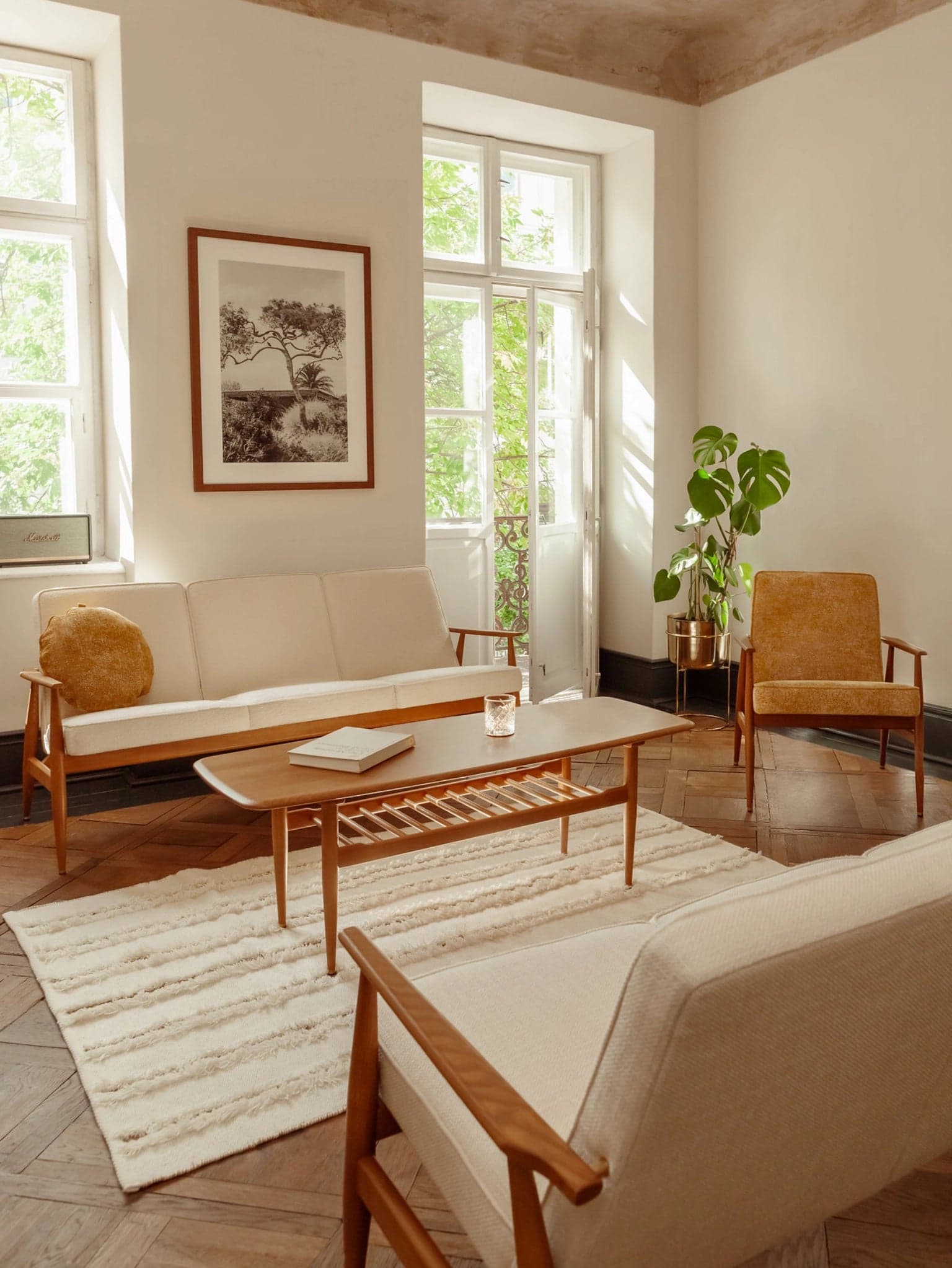 Stolik kawowy Fox Jamnik, jesion 03 Dark, 366 Concept - 65064