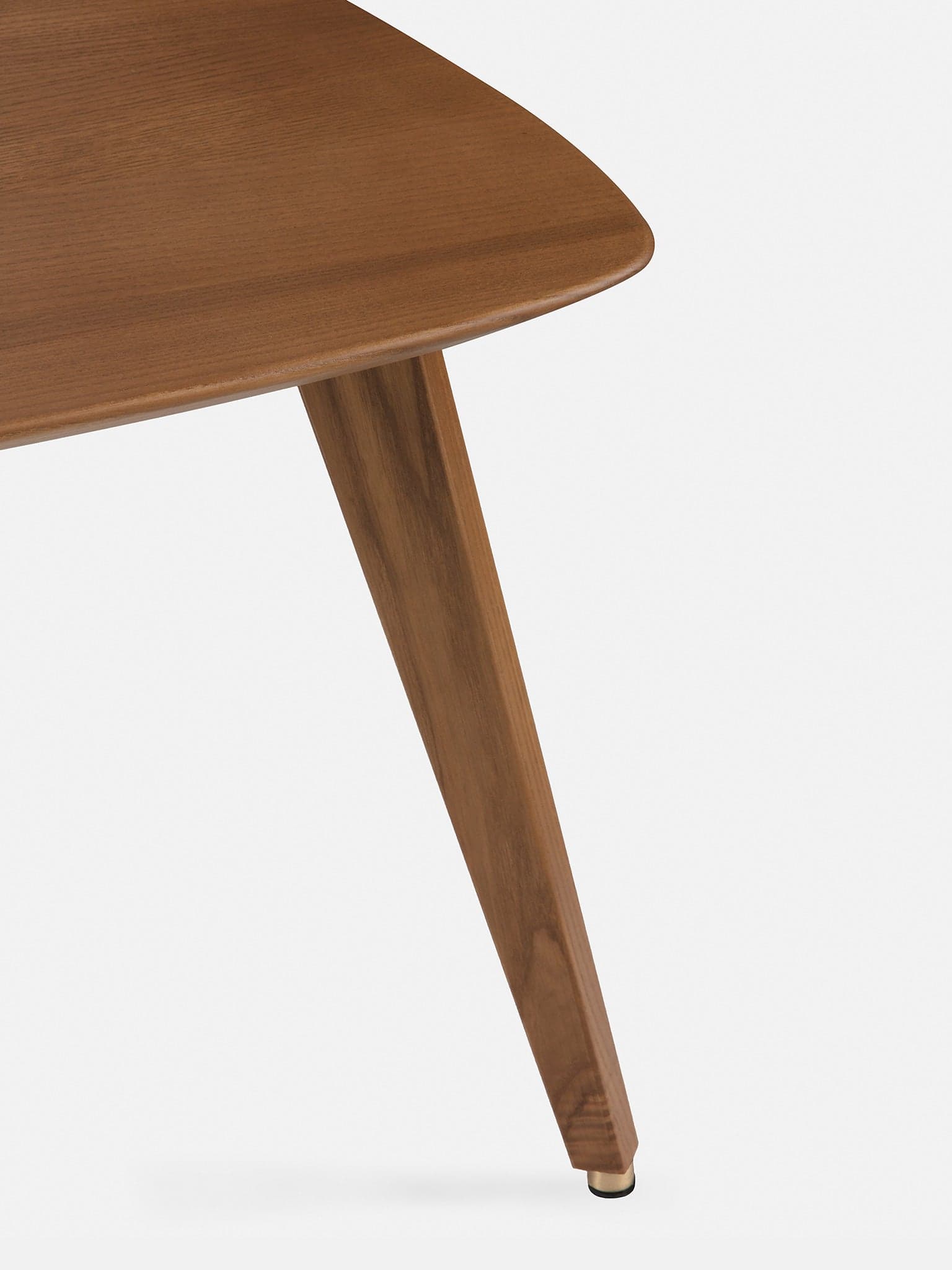 Stolik kawowy trójkątny 366 M, jesion brązowy ciemny, 366 Concept - 65079