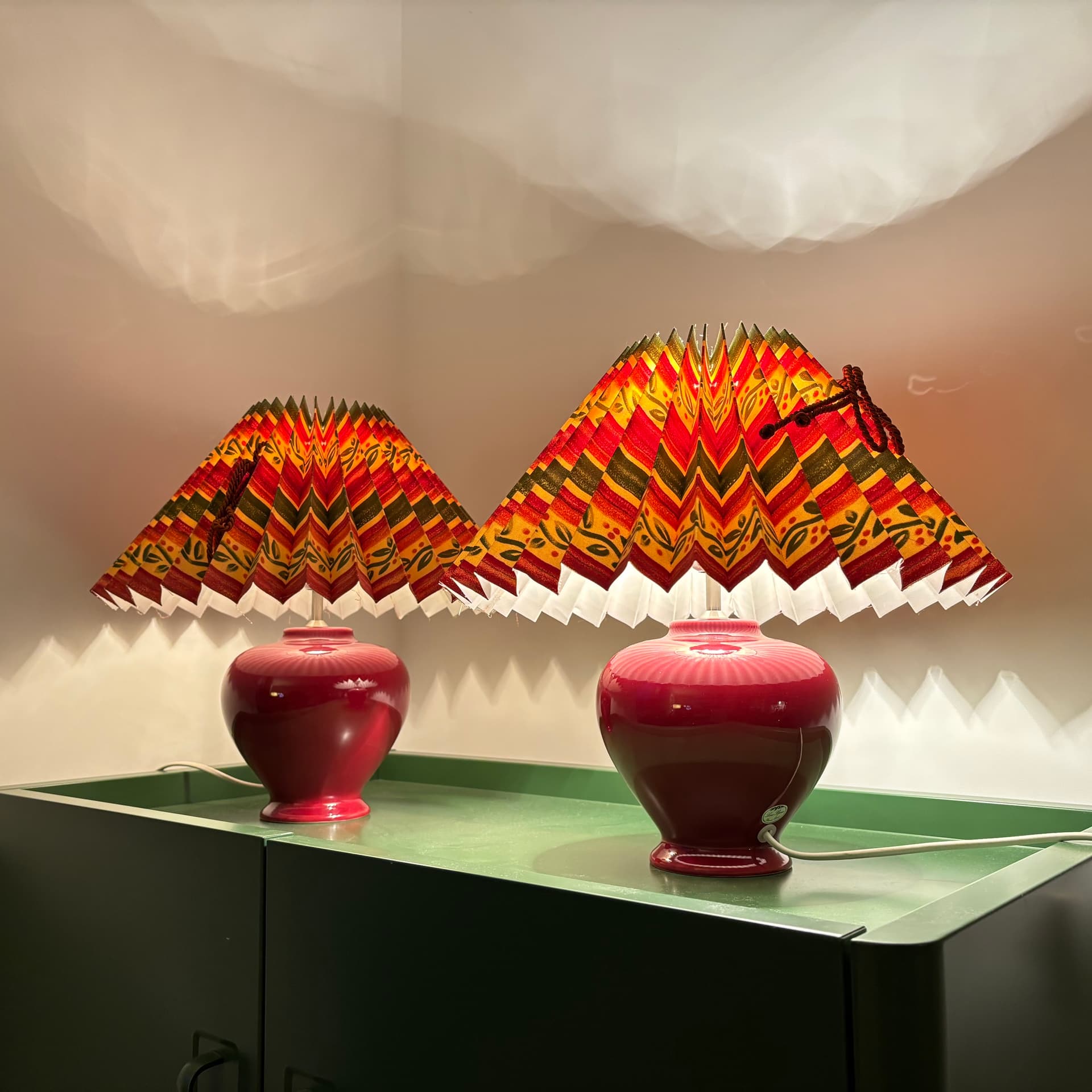 Para lampek nocnych, Lene Bjerre Design A/S, Dania, lata 90. - 65306