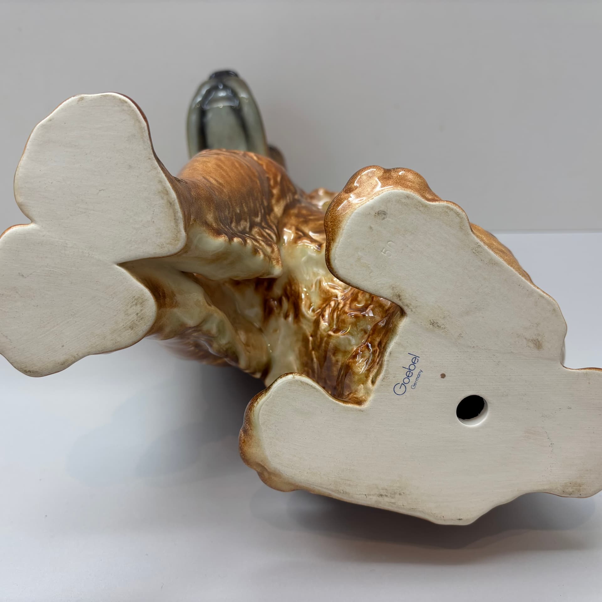 Figurine Cocker Spaniel, multicolor porcelain, Germany, 1970s. - 65319