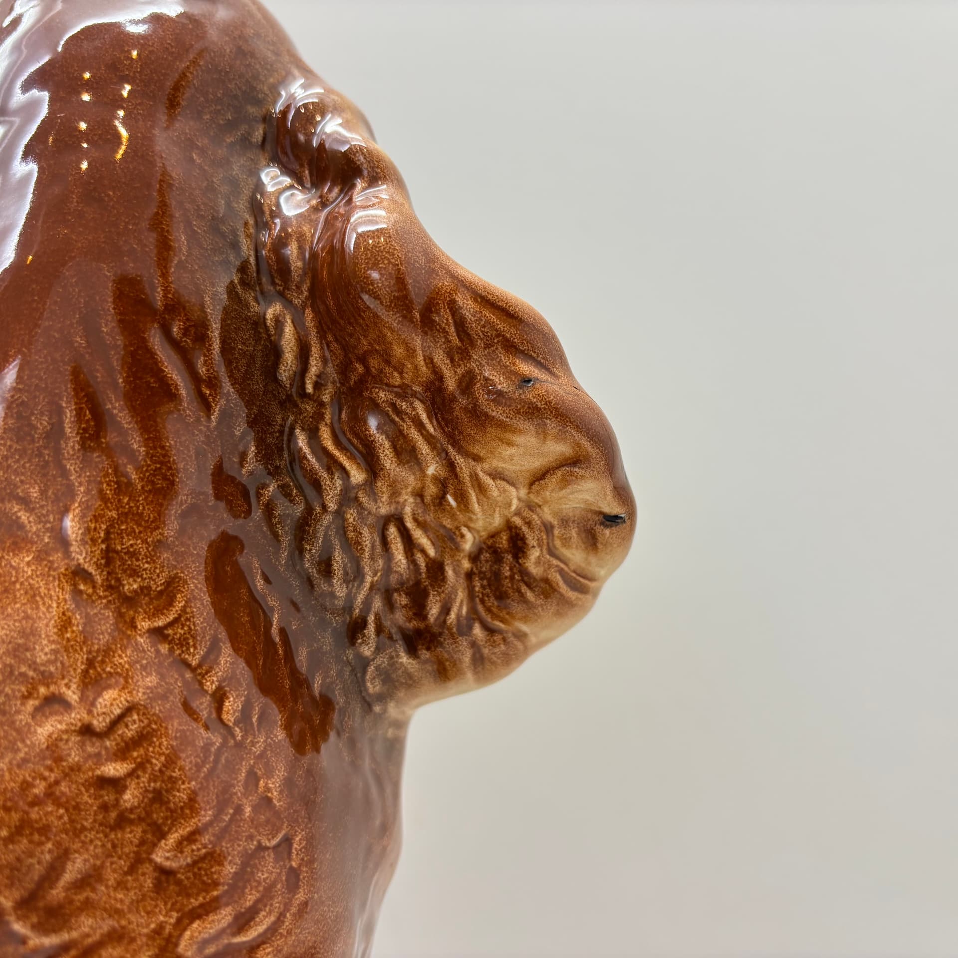 Figurine Cocker Spaniel, multicolor porcelain, Germany, 1970s. - 65309