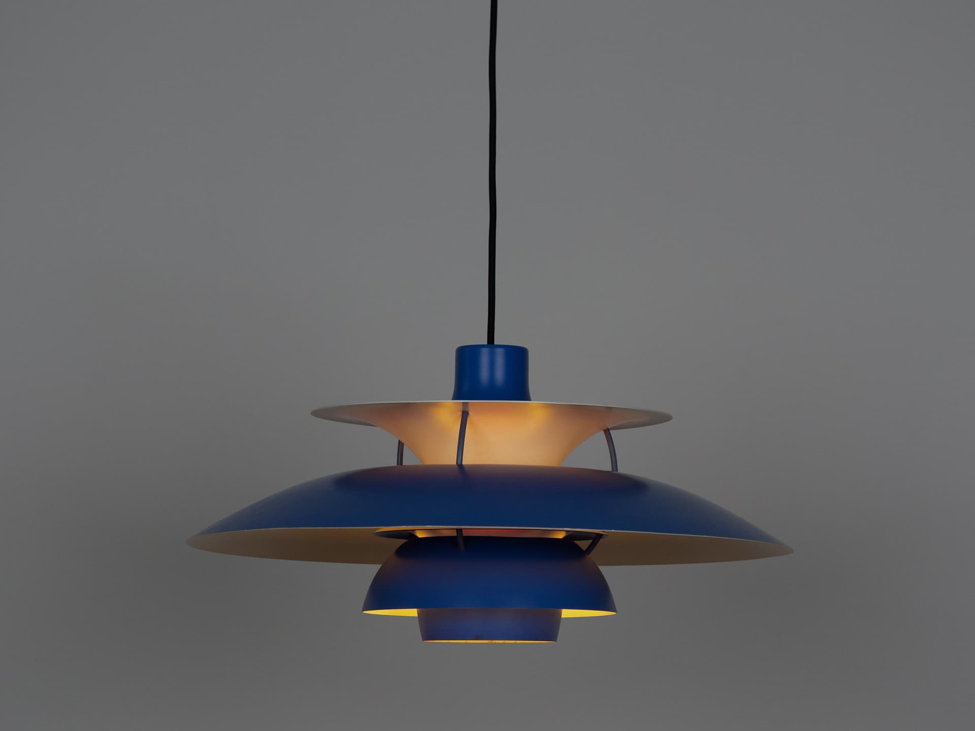 Lampa wisząca PH 5, proj. P. Henningsen, Louis Poulsen, Dania, lata 90. - 65595