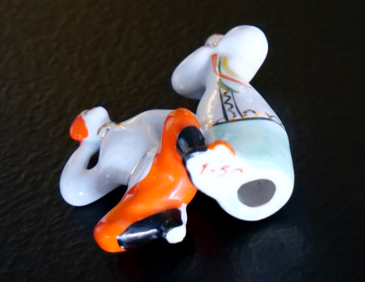 Figurka tancerzy, biała, porcelana, Lomonosowska Manufaktura Porcelany, ZSRR, lata 60. - 65827