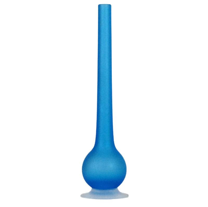 Satin Blue Murano Glass Vase, by C. Moretti for Rosenthal Netter, Italy, 1970s - 5650