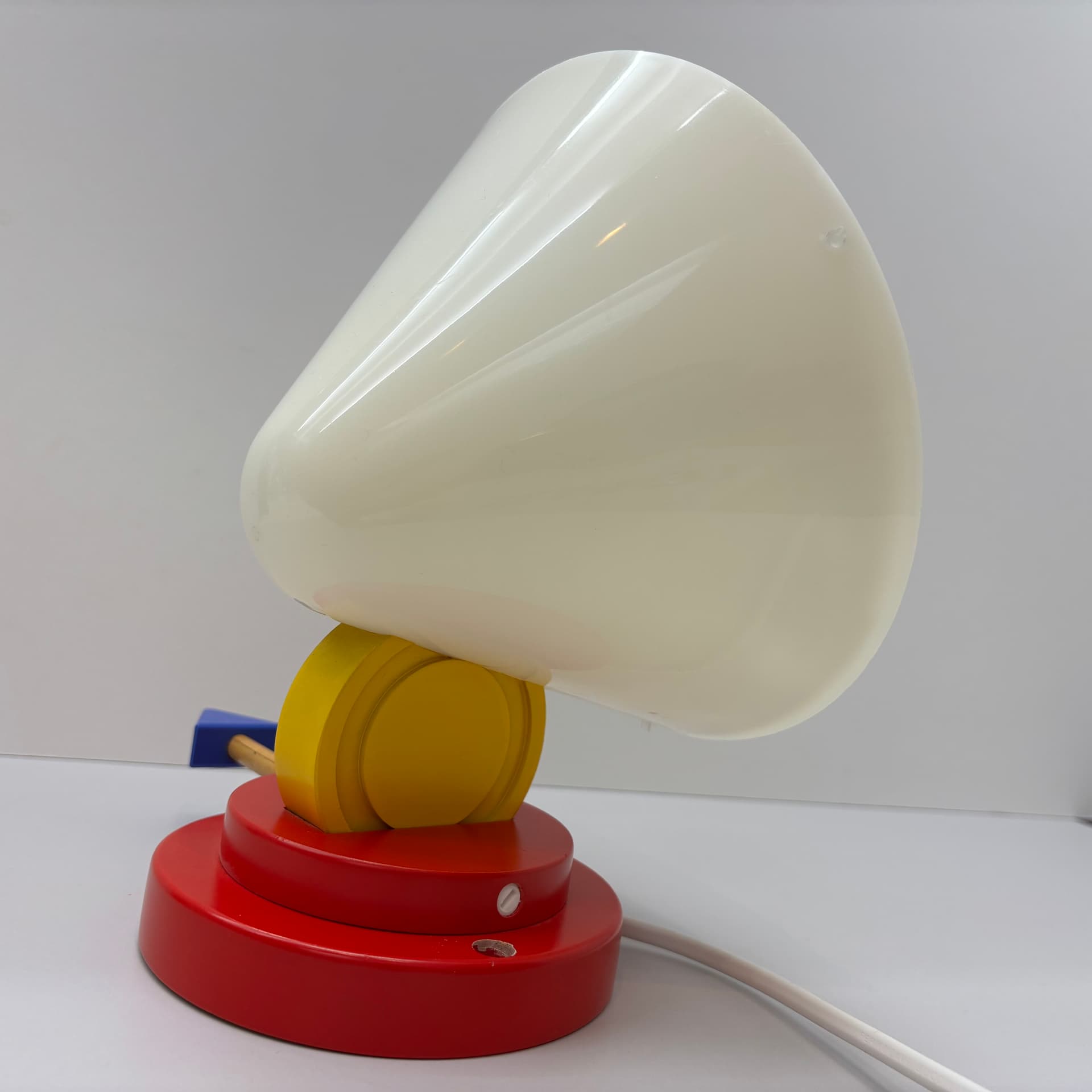 Kinkiet Stoja, drewno, plastik, proj. E. Sottsass, Szwecja, lata 80. - 65927