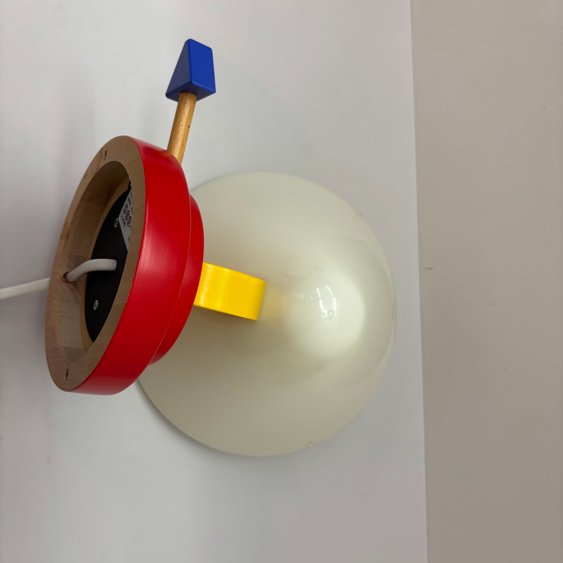 Kinkiet Stoja, drewno, plastik, proj. E. Sottsass, Szwecja, lata 80. - 65926