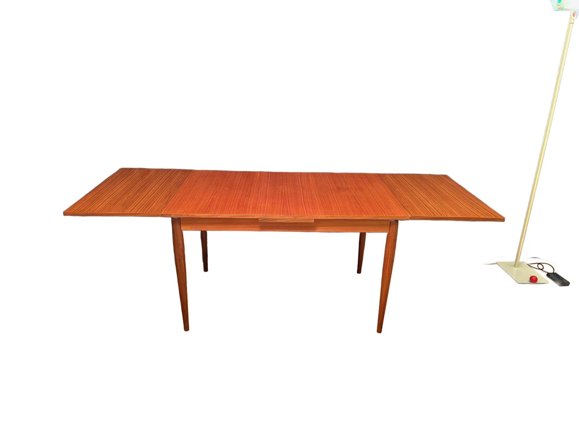 Extendable table, teak, Germany, 1960s. - 79597