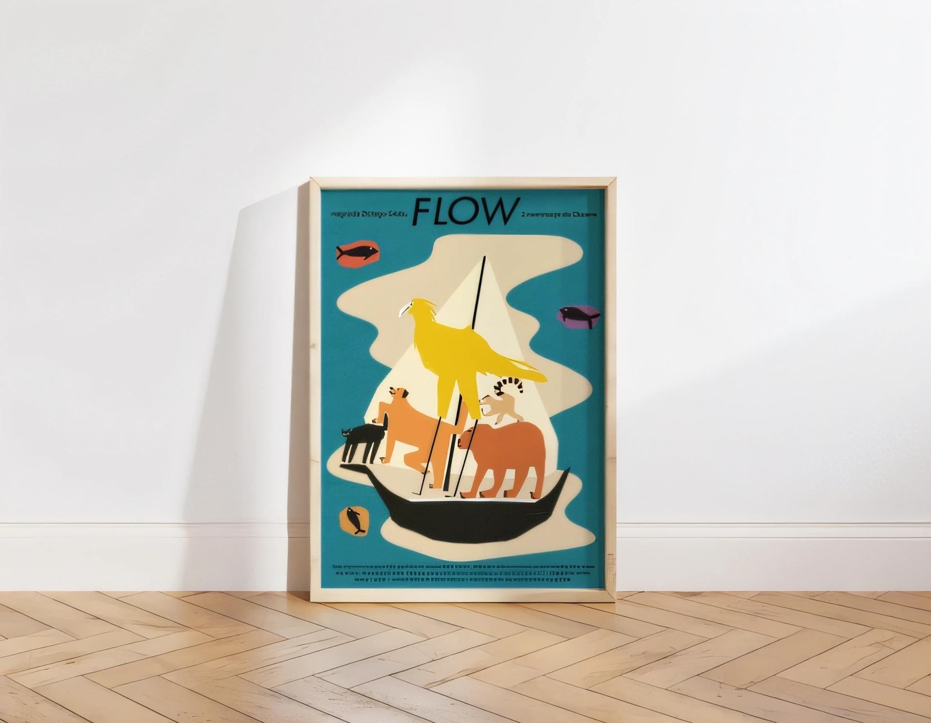 Plakat FLOW, 50x70 cm, aut. J. Zasada, Jakub Zasada - 67537