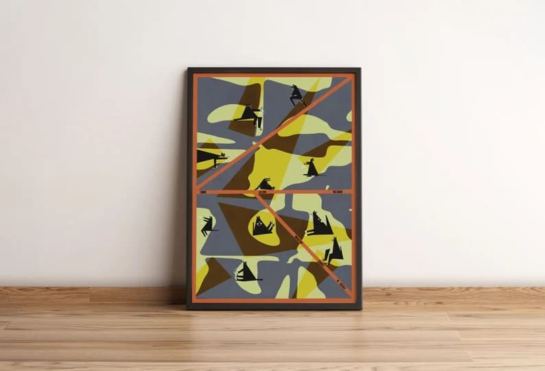 Poster Koty z Trójkąta, 50x70 cm, by J. Zasada, Jakub Zasada - 67556