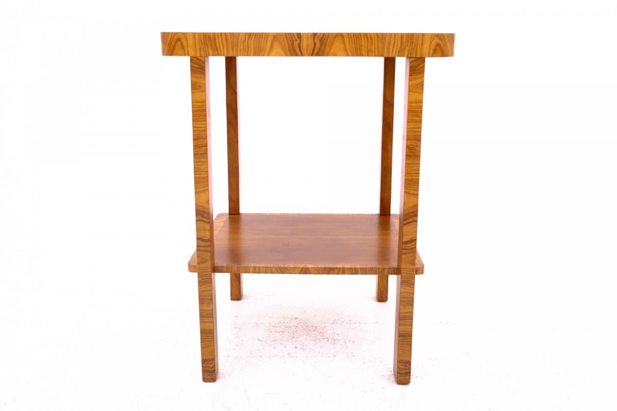 Brązowy stolik Art Deco, Polska, lata 50. - 58889