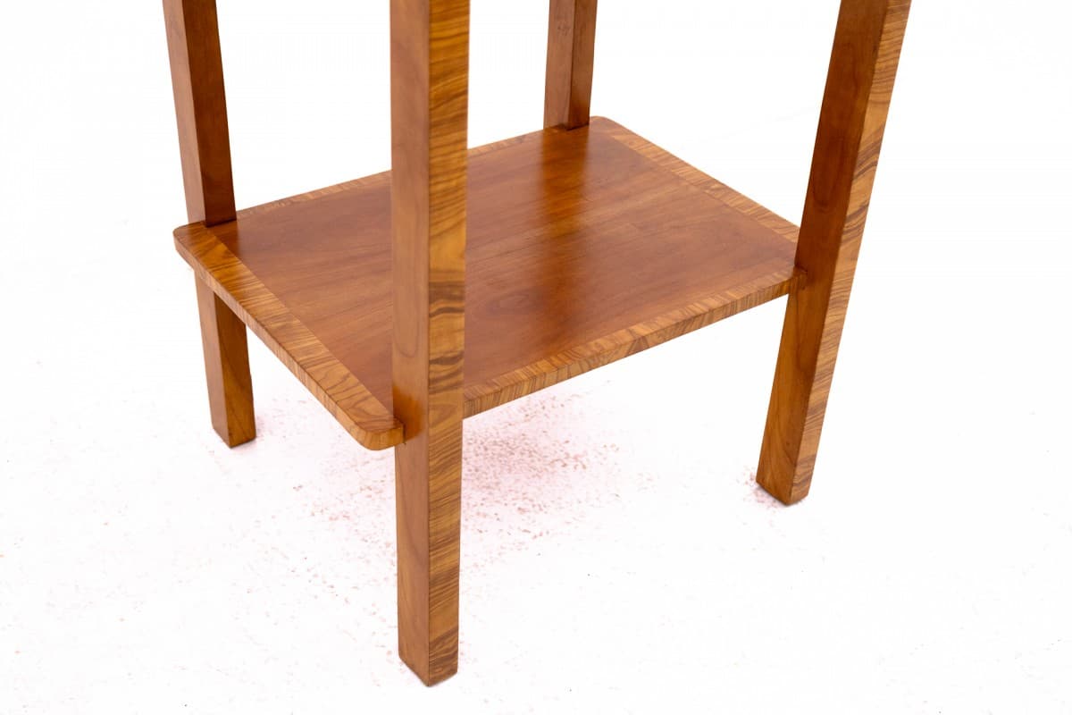 Brązowy stolik Art Deco, Polska, lata 50. - 58895