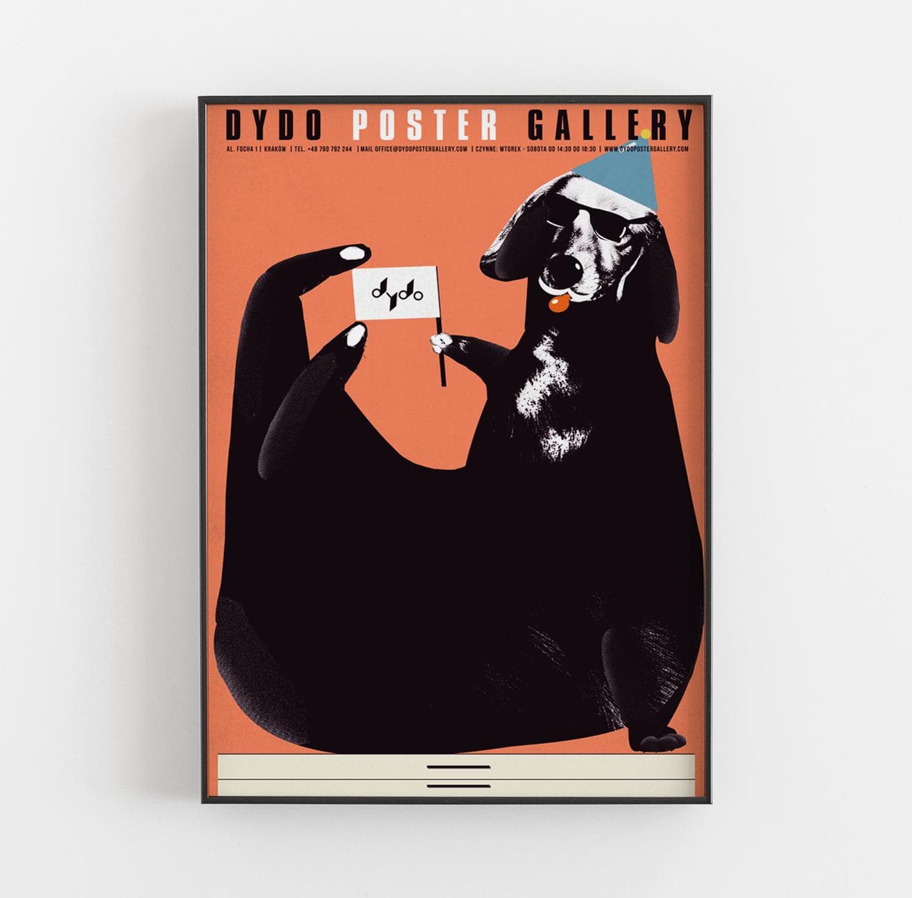 Poster Dydo Poster Gallery, dachshund on the wardrobe, 48x68 cm, by J. Zasada, Jakub Zasada - 67887