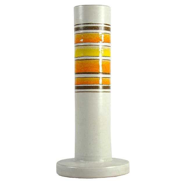 Multikolorowy wazon ceramiczny, dla Rosenthal Netter, Włochy, lata 70. - WYMIARY