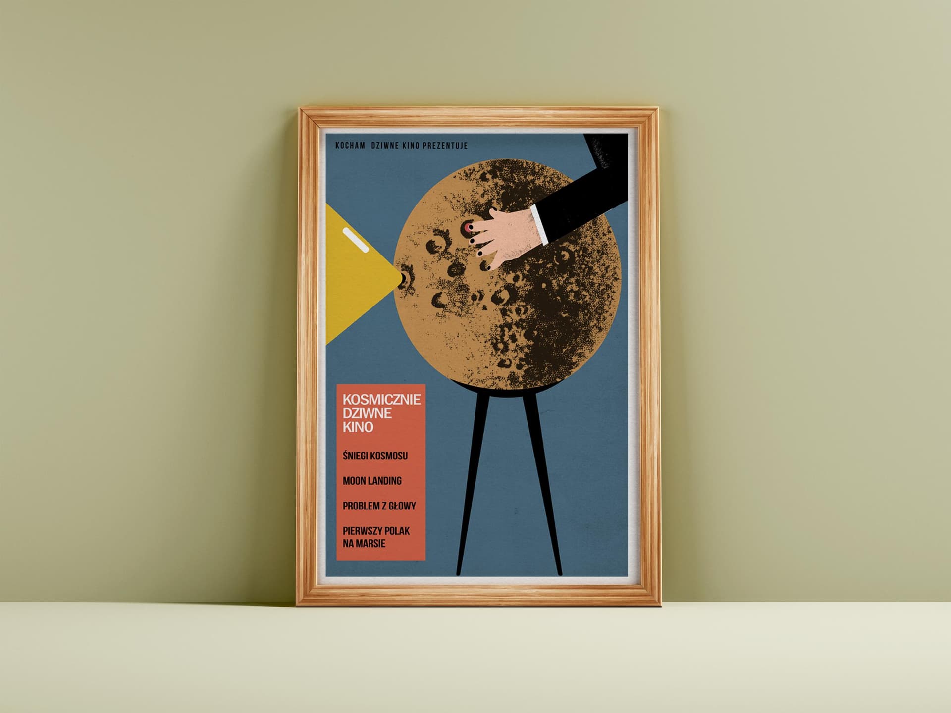 Plakat Kosmicznie Dziwne Kino, 50x70 cm, aut. J. Zasada, Jakub Zasada - 68181