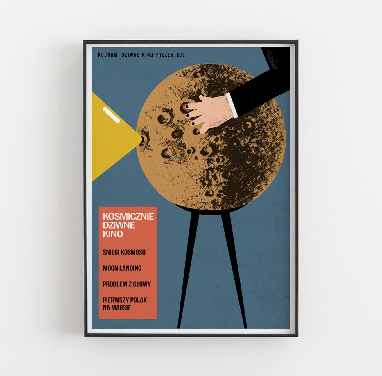 Plakat Kosmicznie Dziwne Kino, 50x70 cm, aut. J. Zasada, Jakub Zasada - 68180